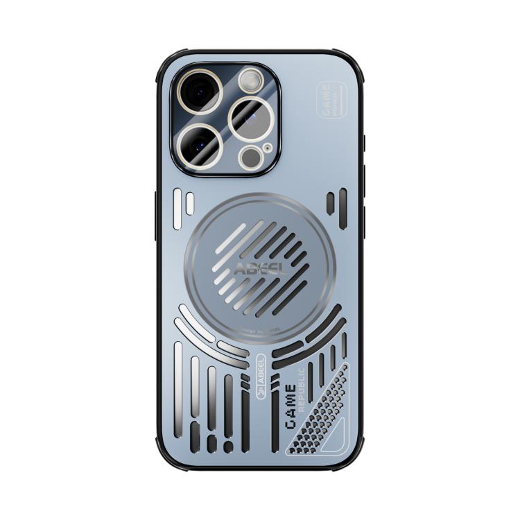 Funda ABEEL Ice Fox Series con disipador de calor Magsafe para iPhone 13 Pro (azul)