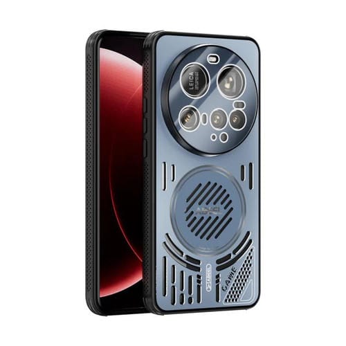 Funda para Xiaomi 15 Ultra ABEEL Ice Fox Series con disipador de calor Magsafe (azul)