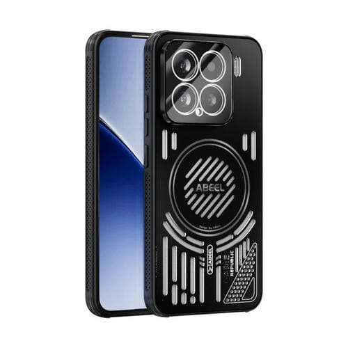 Funda para Xiaomi 15 ABEEL Ice Fox Series con disipador de calor Magsafe (negra)