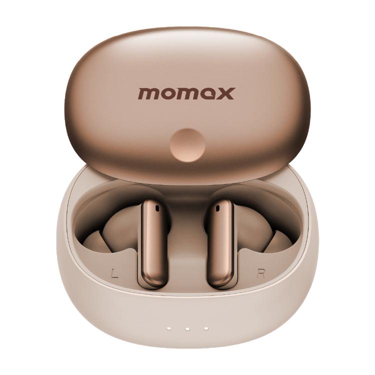 Auriculares inalámbricos MOMAX 1-Vibe Lite con cancelación de ruido BT5.4 (dorados)