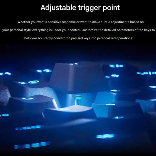 Teclado inalámbrico Logitech G PRO X TKL RAPID con interruptores magnéticos (Negro)