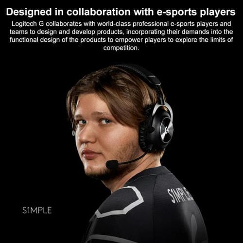 Auriculares inalámbricos Logitech G PRO X2 Bluetooth 2.4G modo dual (Rosa)