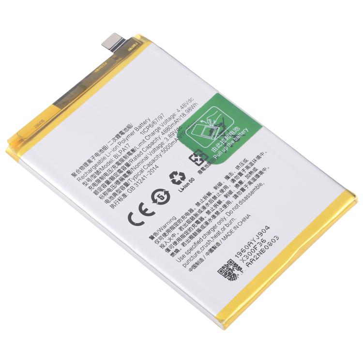 Reemplazo de batería BLPA17 de 5000 mAh para Realme C53