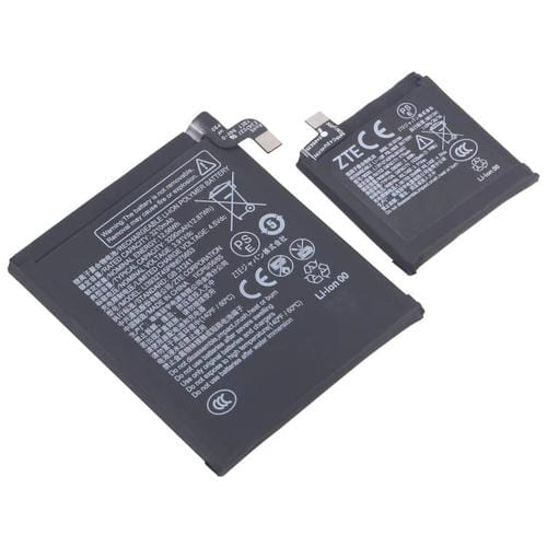 Batería de repuesto para Nubia Flip 5G NX724J (3290 mAh, 970 mAh, 1 par)