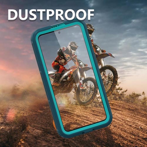 Funda impermeable RedPepper IP68 triple para Samsung Galaxy S23 5G (azul)