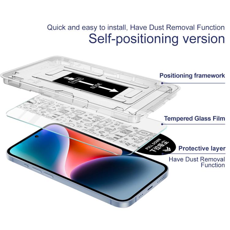 Para Samsung Galaxy A52s 5G / A52 5G imak Localizador de cámara libre de polvo Serie H Película de vidrio templado