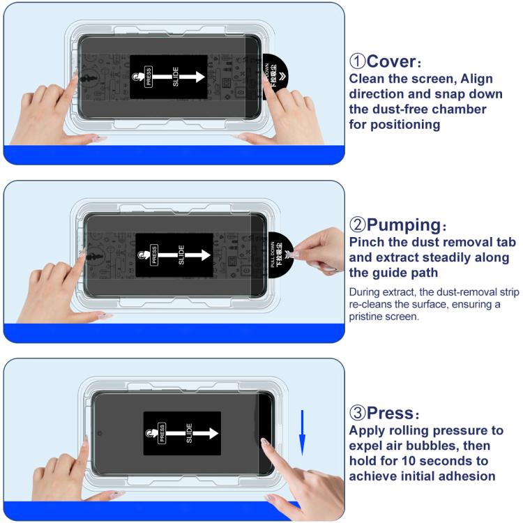 Para Samsung Galaxy A52s 5G / A52 5G imak Localizador de cámara libre de polvo Serie H Película de vidrio templado