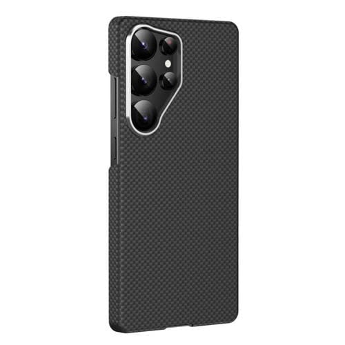 Funda magnética de nanofibra MagSafe para Samsung Galaxy S25 Ultra 5G (negra)
