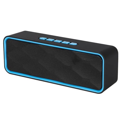 Tarjeta Multifunción Sc211 Pro Altavoz Inalámbrico Bluetooth Para Exteriores (Azul)