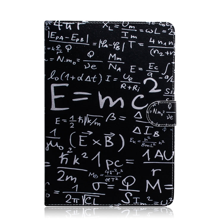 Funda de Cuero Formula Pattern para iPad Pro 11 Pulgadas (2018) con Soporte y Billetera