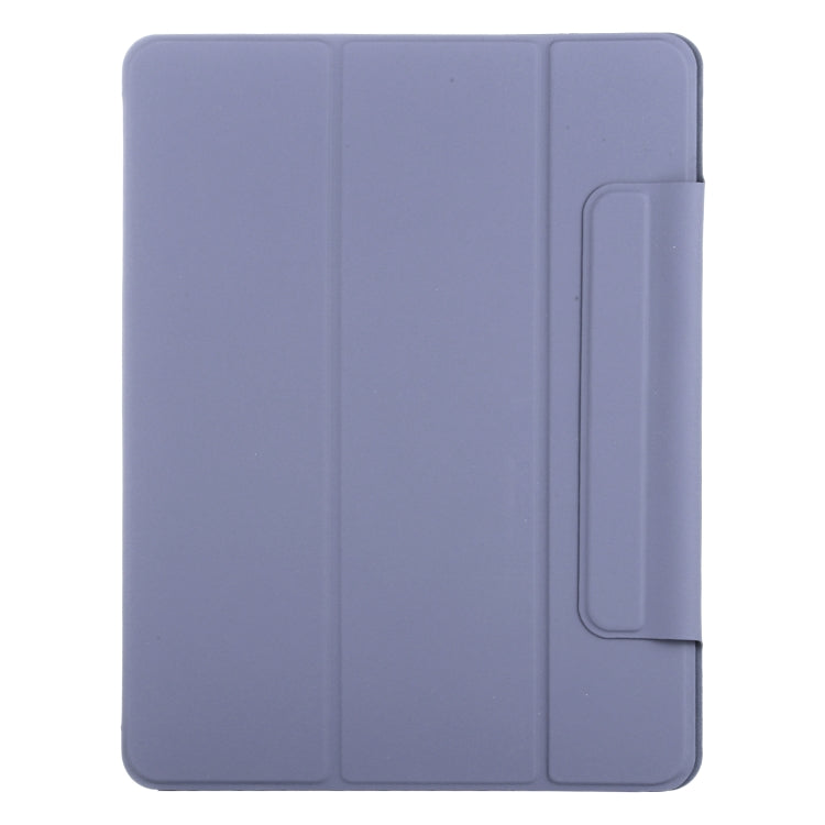 Estuche para Tableta iPad Pro 11 y Air 10.9 Cuero PU Flip Horizontal Hebilla Fija Tres Soportes Plegables Función Reposo (Púrpura)