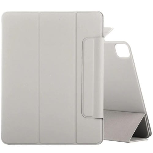 Estuche para iPad Pro 11 2022/2021/2020/2018 y Air 2020 10.9 Flip Horizontal Hebilla Fija Cuero PU (Gris)