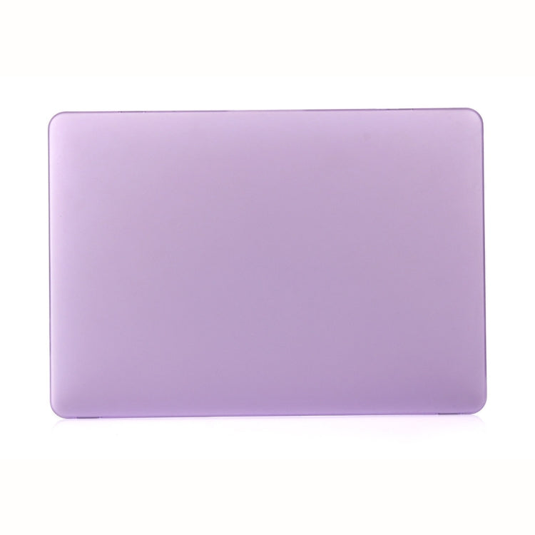 Estuche Protector para Computadora Portátil MacBook Pro 15.4 A1990 (2018) Estilo Esmerilado (Púrpura)