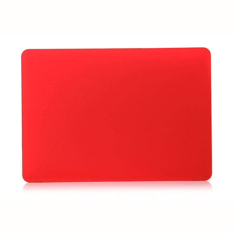 Estuche Protector para Computadora Portátil MacBook Pro 15.4 A1990 (2018) Estilo Esmerilado (Rojo)