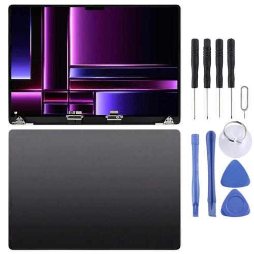 Plein écran Original Apple MacBook Pro 16,2 pouces A2991 Emc8408 (Noir)