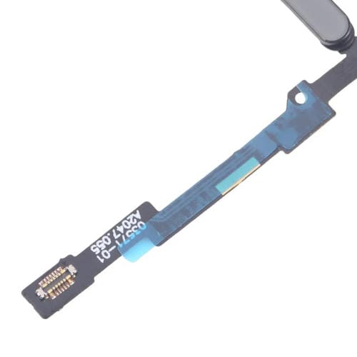 Flexibles Strom- und Touch-ID-Fingerabdrucksensor-Knopfkabel für Apple iPad Mini 2024 Mini 7 A2993 A2995 A2996 (Schwarz)