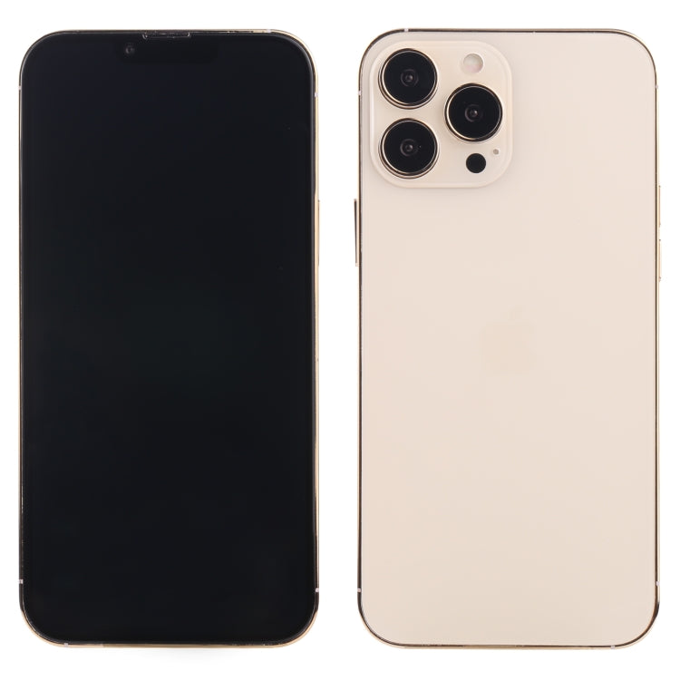 Pantalla Falsa para iPhone 13 Pro (Dorado) Modelo Negro sin Función