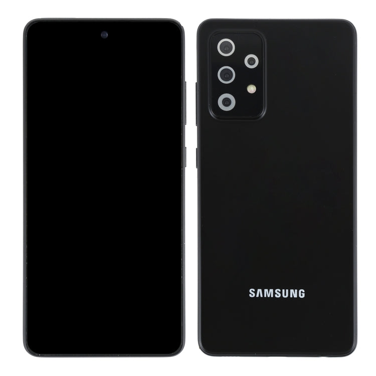 Para Samsung Galaxy A52 5G Pantalla negra Modelo de pantalla ficticia falsa que no funciona (Negro)