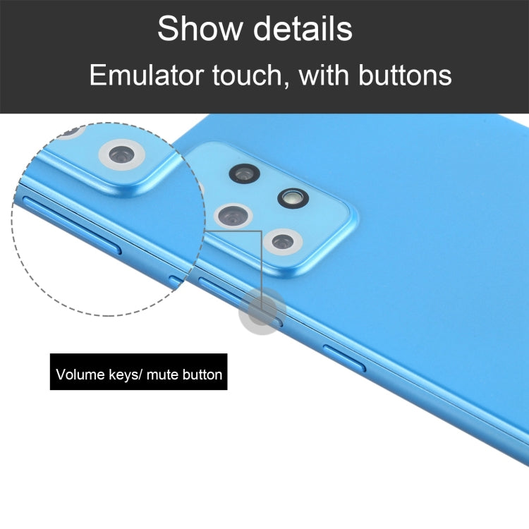 Para Samsung Galaxy A52 5G Pantalla negra Modelo de pantalla ficticia falsa que no funciona (Azul)