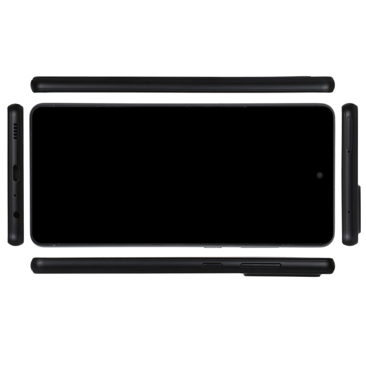 Para Samsung Galaxy A72 5G Pantalla negra Modelo de pantalla ficticia falsa que no funciona (Negro)