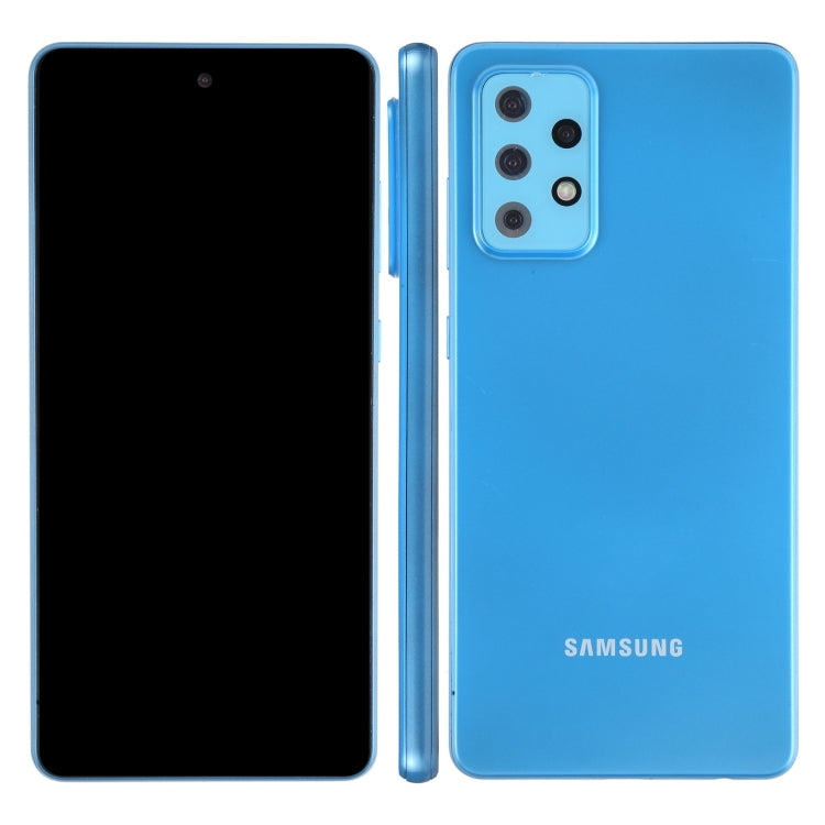 Para Samsung Galaxy A72 5G Pantalla negra Modelo de pantalla ficticia falsa que no funciona (Azul)