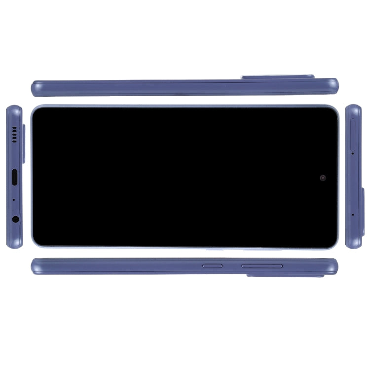Para Samsung Galaxy A72 5G Pantalla negra Modelo de pantalla ficticia falsa que no funciona (Púrpura)