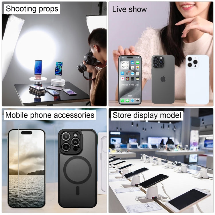 Modelo de Pantalla Falsa para iPhone 16 Pro (Gris) sin Función