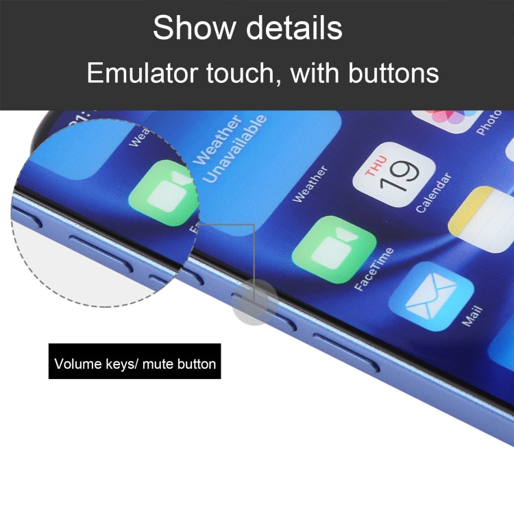 Modelo de Pantalla Falsa con Pantalla a Color para iPhone 16 (Ultramar)