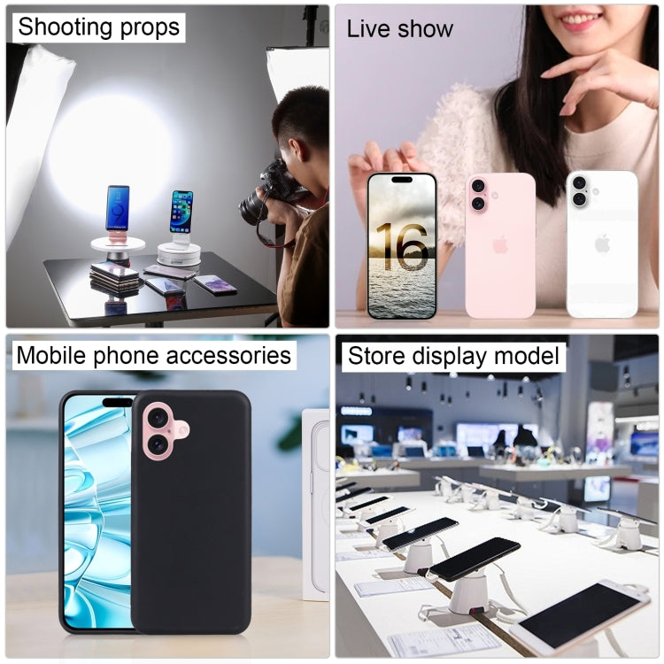 Modelo de Pantalla Falsa sin Función con Pantalla a Color para iPhone 16 Plus (Negro)
