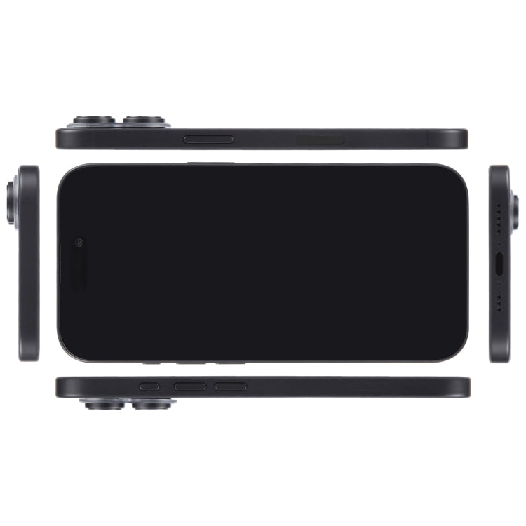 Modelo de Pantalla Falsa para iPhone 16 (Negro) sin Función