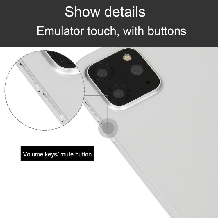 Para iPad Pro 11 2021 Pantalla negra Modelo de pantalla ficticia falsa que no funciona (Plata)