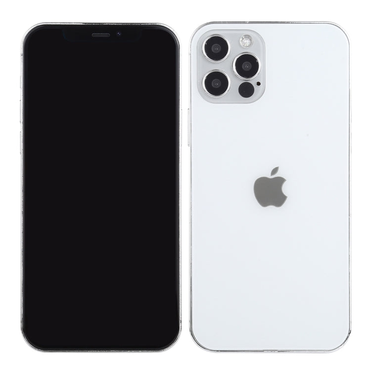 Para iPhone 12 Pro Pantalla negra Modelo de pantalla ficticia falsa que no funciona, versión ligera (blanco)