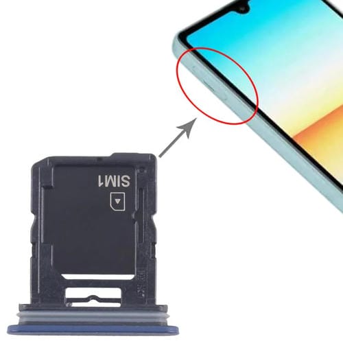 Vassoio Scheda SIM e Micro SD Sony Xperia Ace III (Blu)