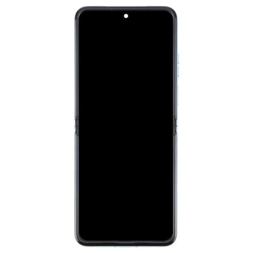 Ecrã Completo Original com Moldura para Motorola Razr 40 Ultra XT2321-3 XT2321-1 XT2321-2 (Azul)