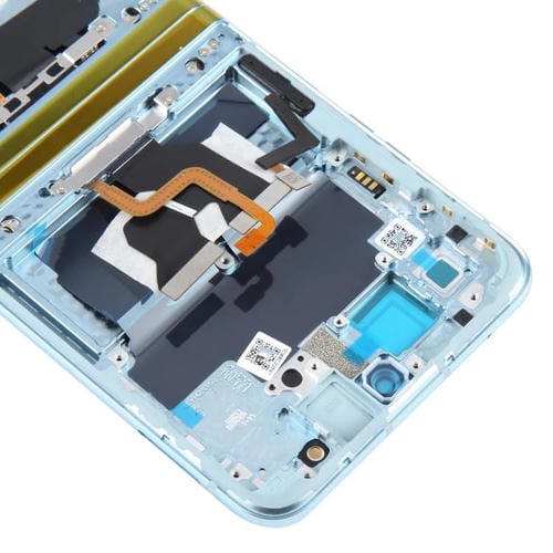 Ecrã Completo Original com Moldura para Motorola Razr 40 Ultra XT2321-3 XT2321-1 XT2321-2 (Azul)