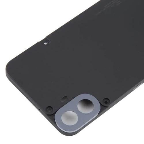 Tampa Traseira Original para Nothing Phone 1 com Tampa para Lente de Câmara (Preta)