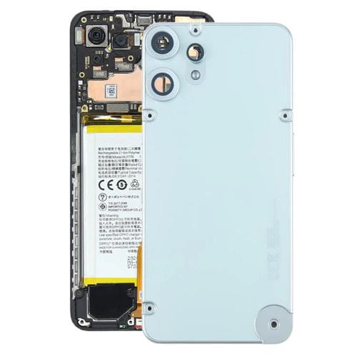 Dosseret d'origine pour Nothing Phone 2 Pro avec protecteur de lentille de caméra (vert)