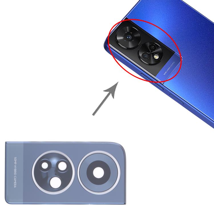 Lente Câmara Traseira TCL 50 5G (Azul)