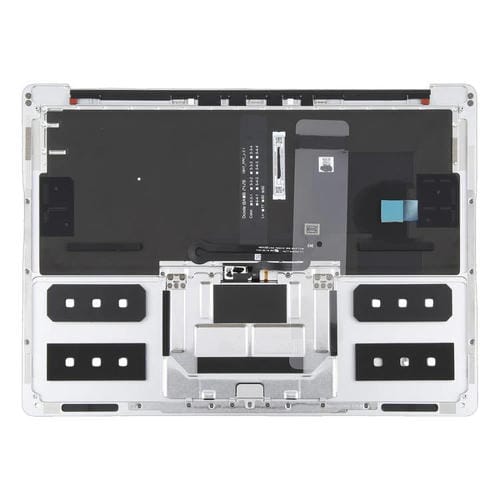 Teclado Microsoft Surface Laptop 6 13,5 pulgadas con Carcasa y Panel Táctil (Plateado)