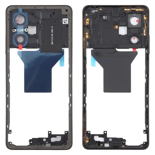 Central Frame Xiaomi Redmi Note 12 Pro 5G (Black)
