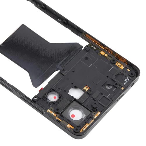 Central de moldura Xiaomi Redmi Note 12 Pro 5G (Preto)