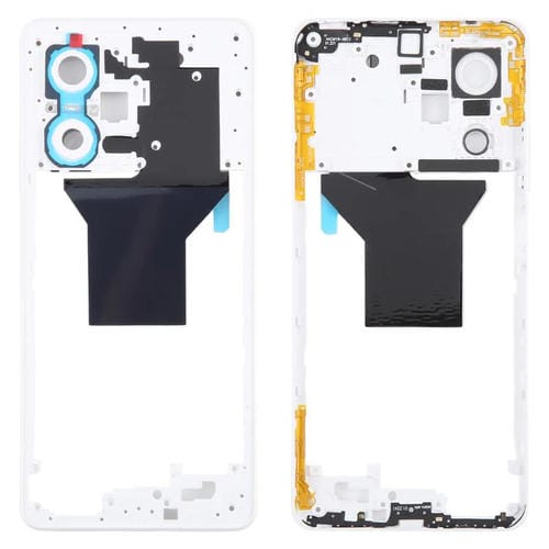 Central Frame Xiaomi Redmi Note 12 Pro 5G White