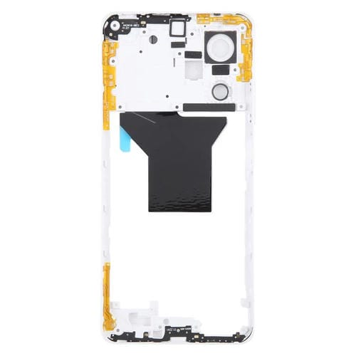 Centre de cadre Xiaomi Redmi Note 12 Pro 5G Blanc