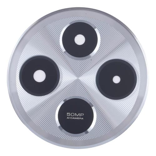 Lente de Câmara Traseira Xiaomi Redmi 14C 4G (Prateada)