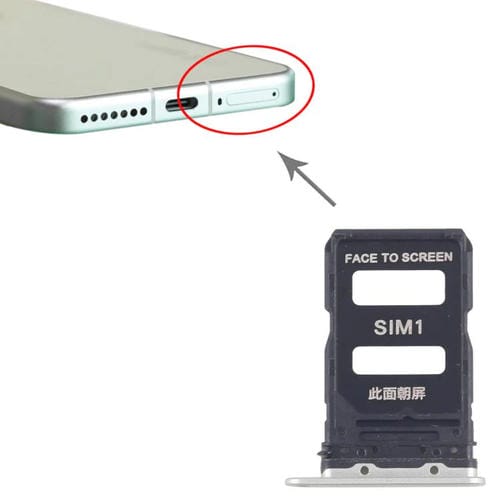 Plateau Carte SIM Xiaomi 15 SIM (Vert) (10 Unités)