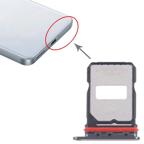 SIM-Kartenfach Xiaomi Poco F7 Ultra (Schwarzschwarz) (10 Stück)