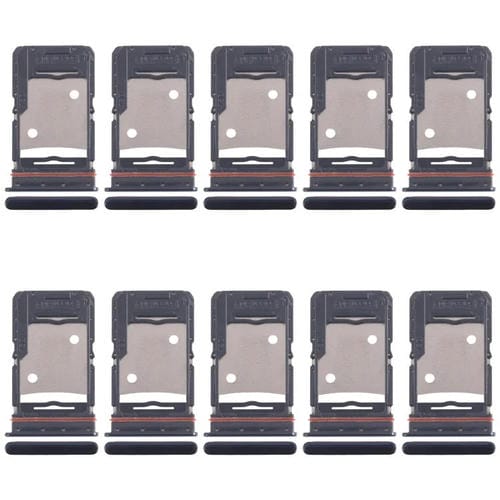 SIM-Karten- und Micro-SD-Fach Tecno Camon 18 P (Schwarz) (10 Stück)