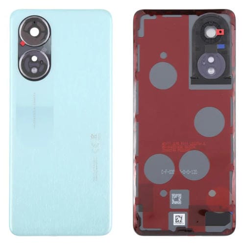 Carcasa Posteriore Cover Oppo A58 4G CPH2529 con Copertura Obiettivo Fotocamera (Verde)