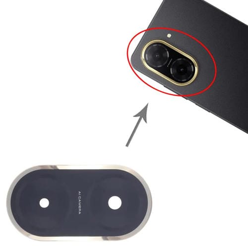 Lentes de Câmara Traseira Xiaomi Redmi A5 (Prateadas) (10 Unidades)