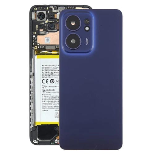 Carcasa Trasera Tapa Oppo Reno13 F com Tapa Lente Câmara (Azul Escuro)